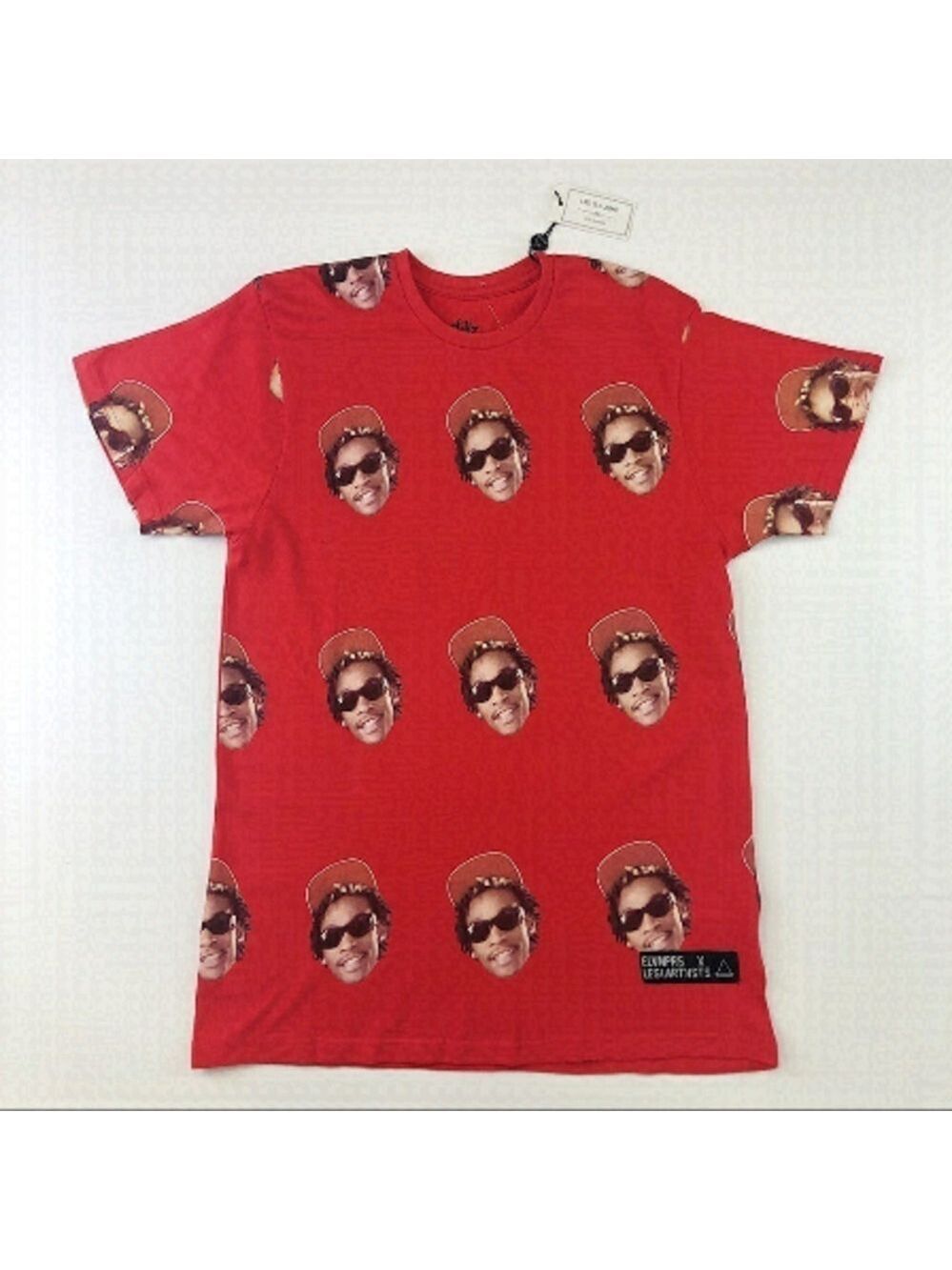 𝅺WIZ Khalifa NEW with tags red tee